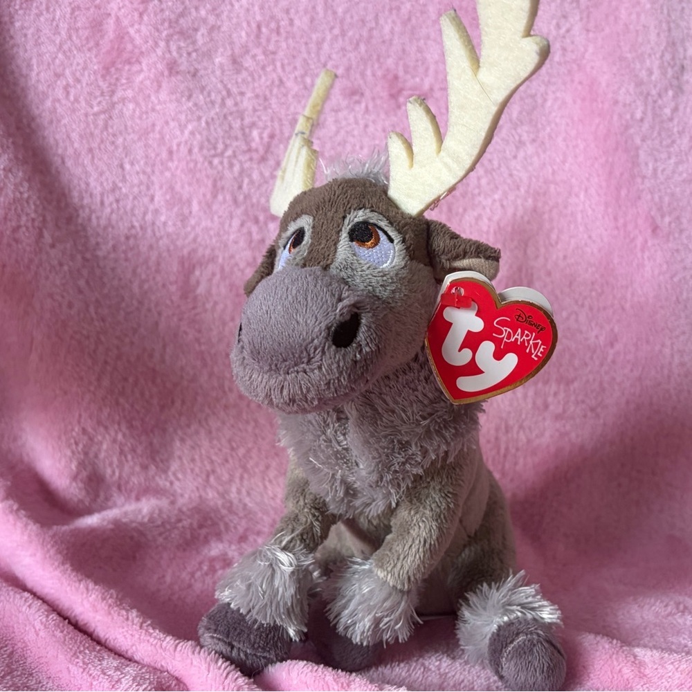 Sven from FROZEN Ty sparkle beanie baby